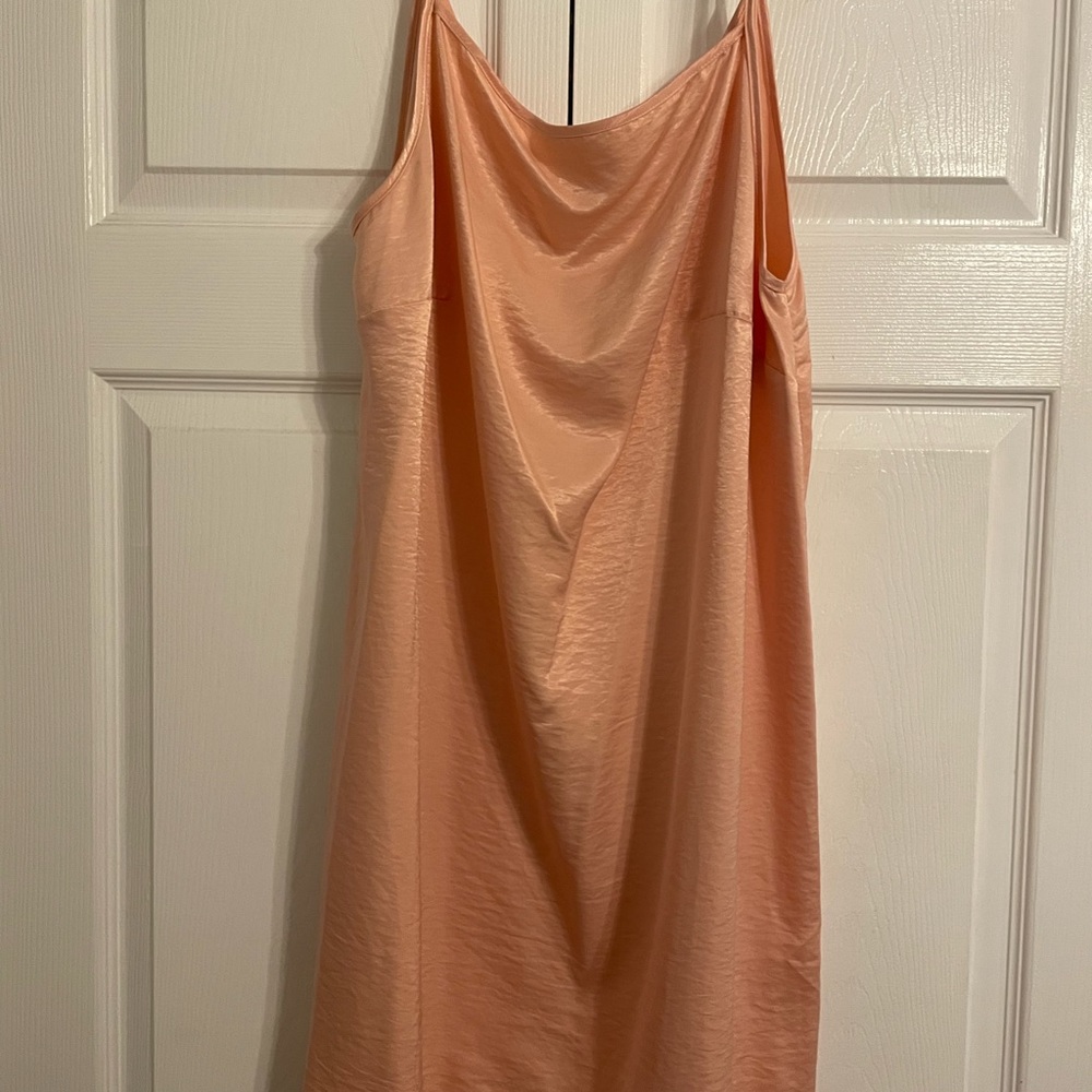 ASOS | Silky Spaghetti Strap Dress | Blush Pink Color